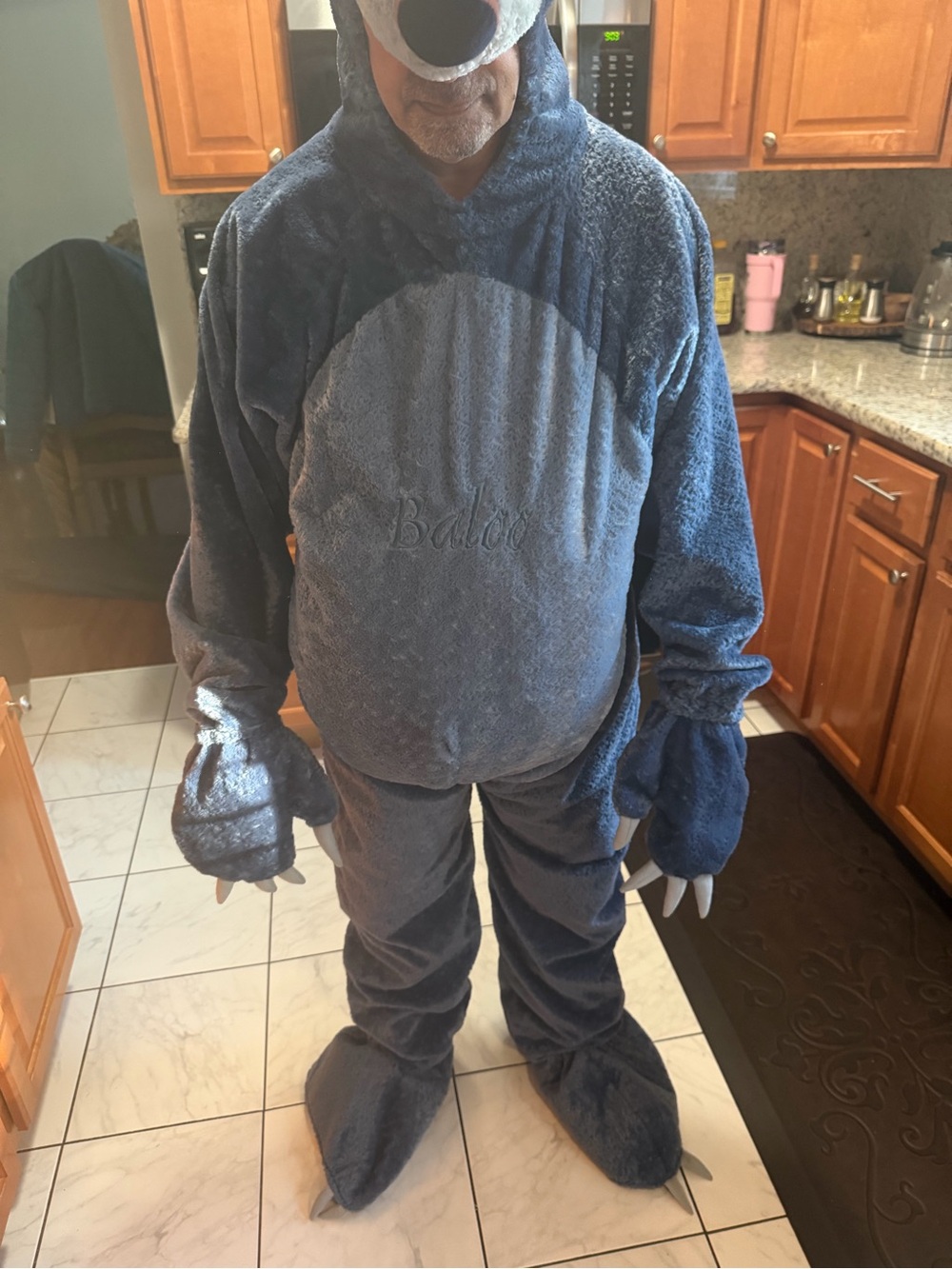 Vintage Eeyore Adult Disney Store Costume M Sherpa Outfit Fluffy Winnie Cosplay